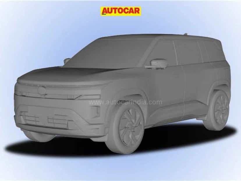 Tata Sierra design patent images leaked
