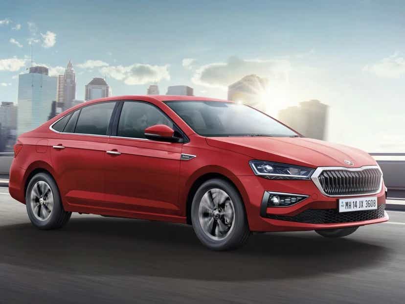 2025 skoda slavia review pros cons sedan red