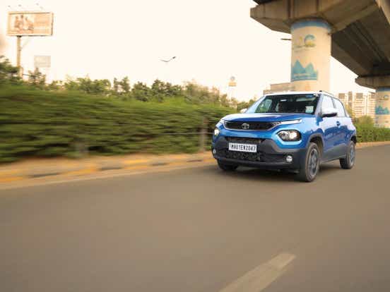 car photography tips tata punch 2025 review driving rolling front dynamic shot edited aryan