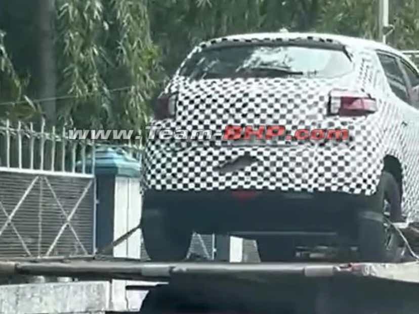 Renault Kwid EV spotted in India