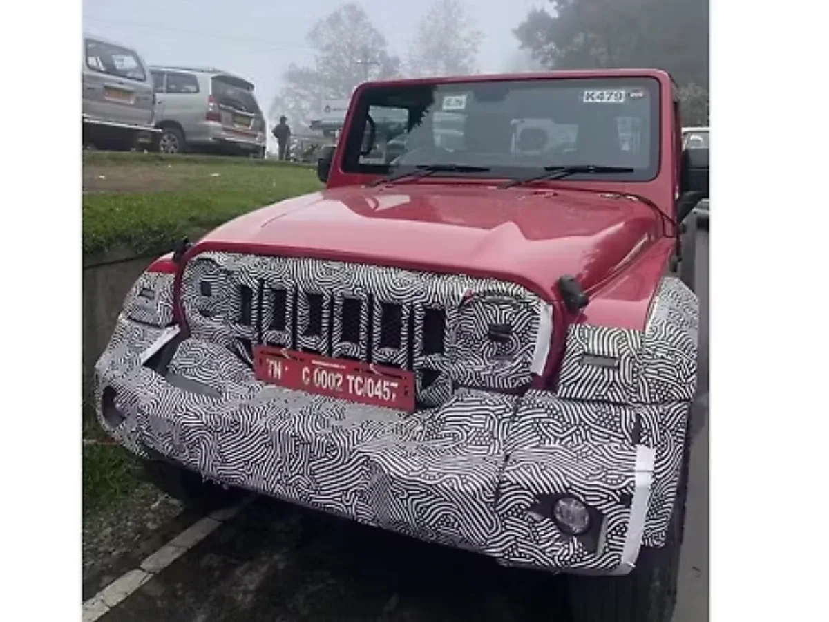 Mahindra Thar facelift 