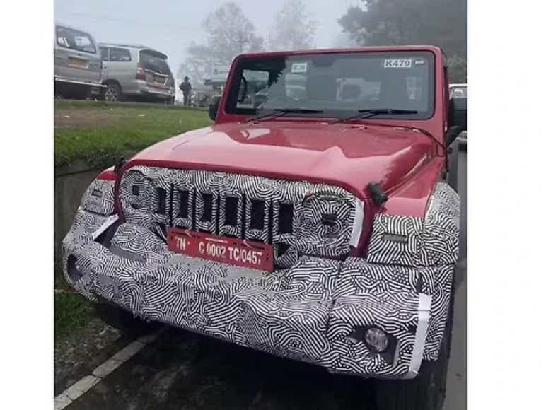 Mahindra Thar facelift