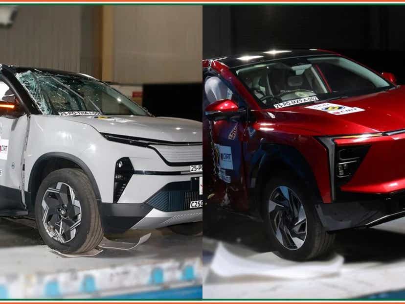 Tata Harrier EV vs Mahindra XEV 9e safety rating comparison