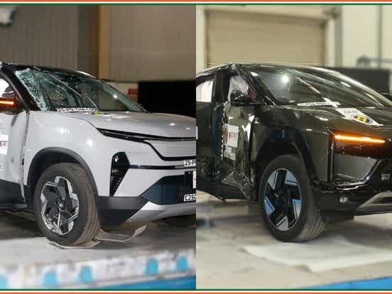 Tata Harrier EV vs Mahindra BE 6 safety rating comparison