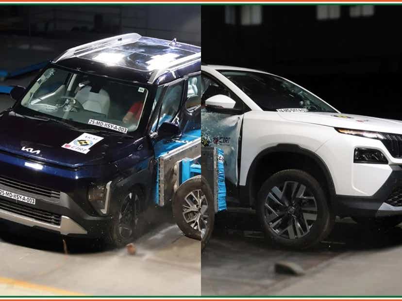 Kia Syros Vs Skoda Kylaq safety rating