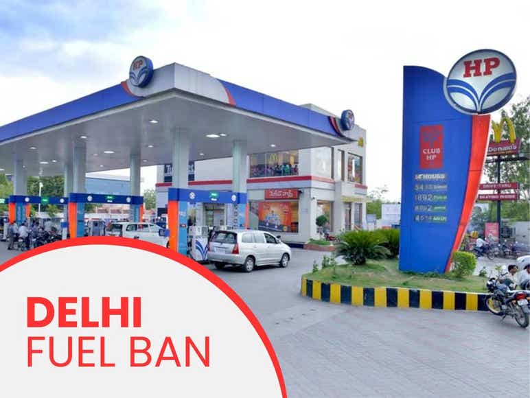 delhi fuel ban news hindustan petroleum aryan