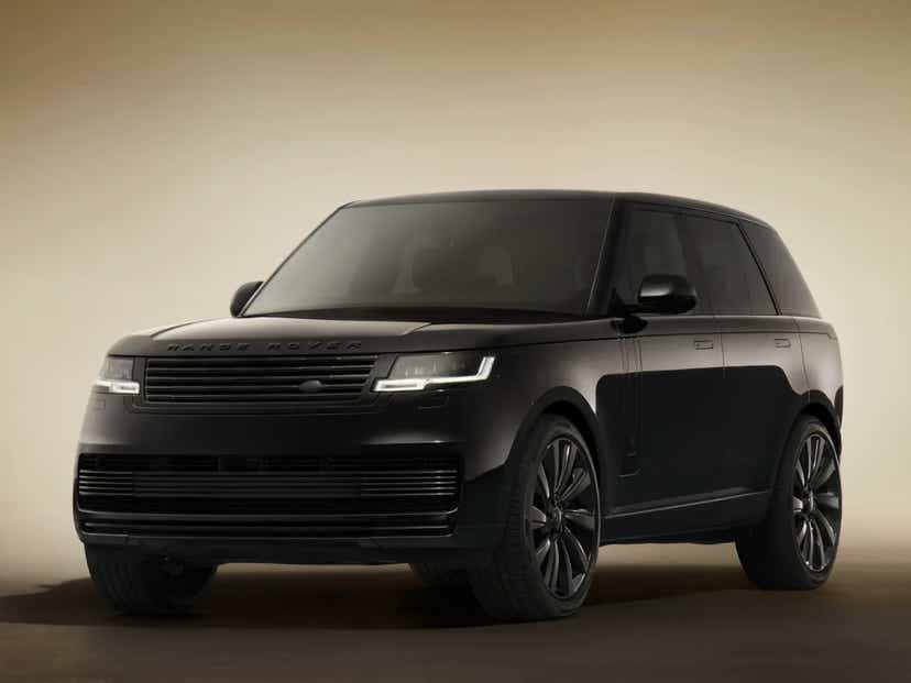 2025 Range Rover SV Black revealed