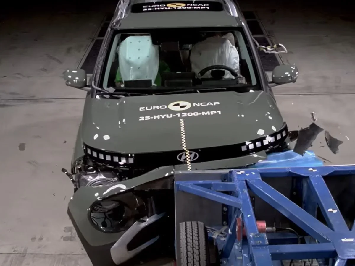 2025 hyundai inster crash test report euro ncap