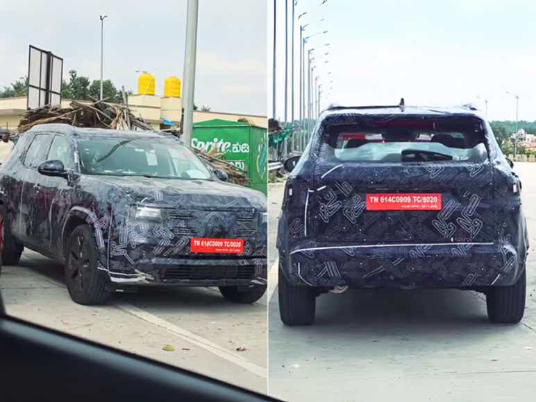 2026 Nissan SUV spotted in India