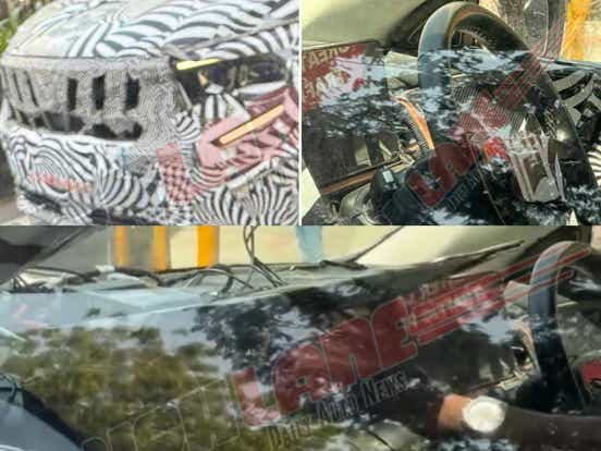 2025 Mahindra XUV700 facelift spy shots