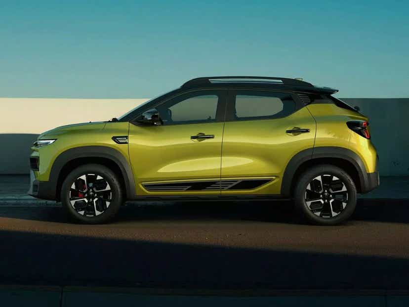 2025 renault kiger side profile