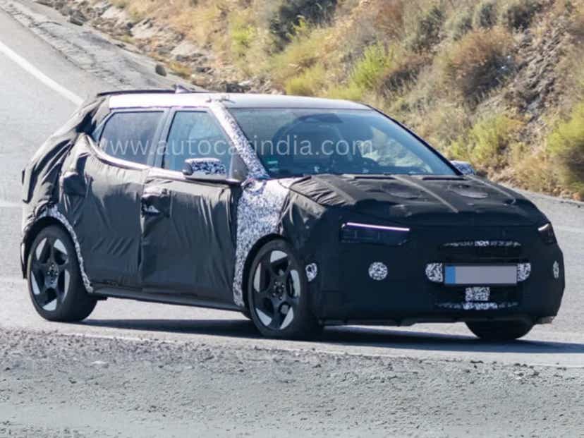 2025 Hyundai i20 spotted on test