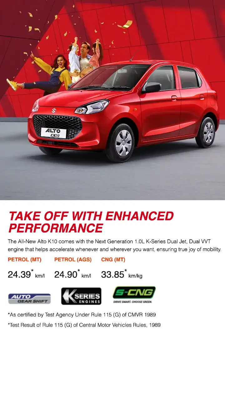 Maruti Suzuki mileage