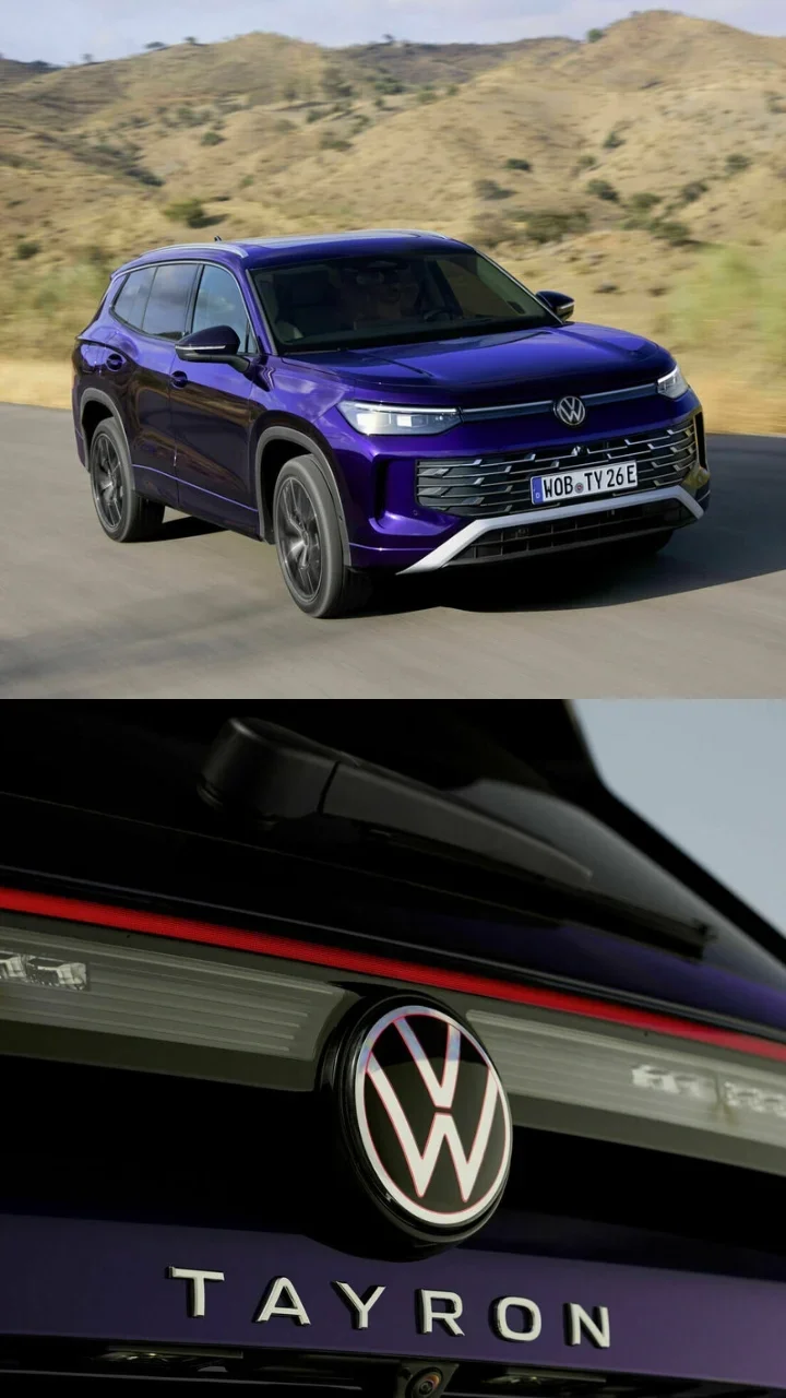 2024 new volkswagen tayron suv revealed unveiled launched front back design
