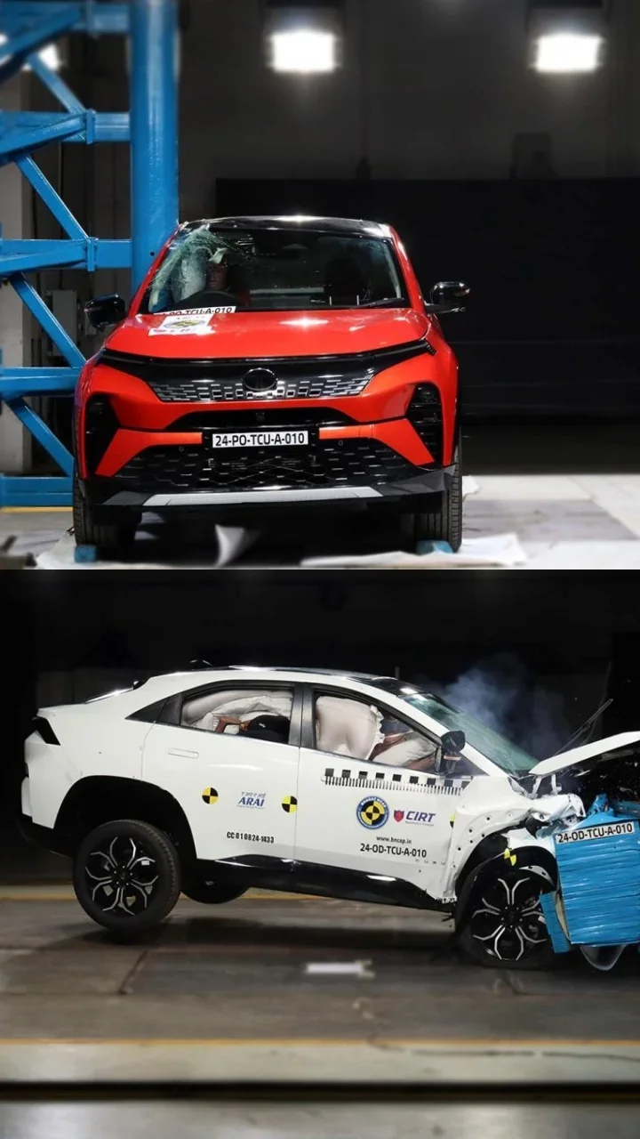 2024 tata curvv safety rating bncap crash test