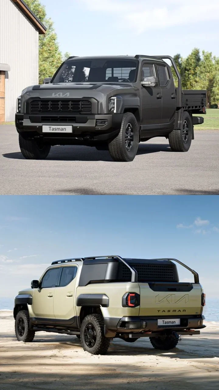 upcoming 2025 kia tasman pickup truck revealed