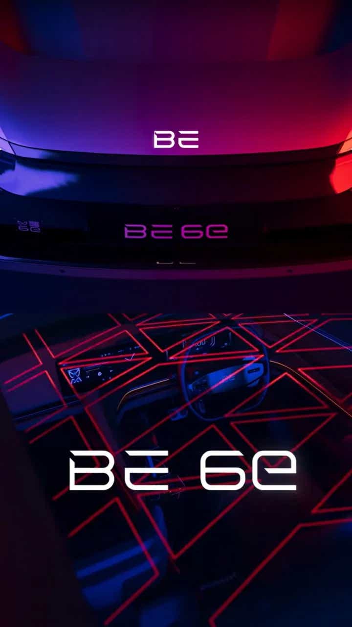 upcoming 2025 mahindra be 6e electric suv teased reveal date