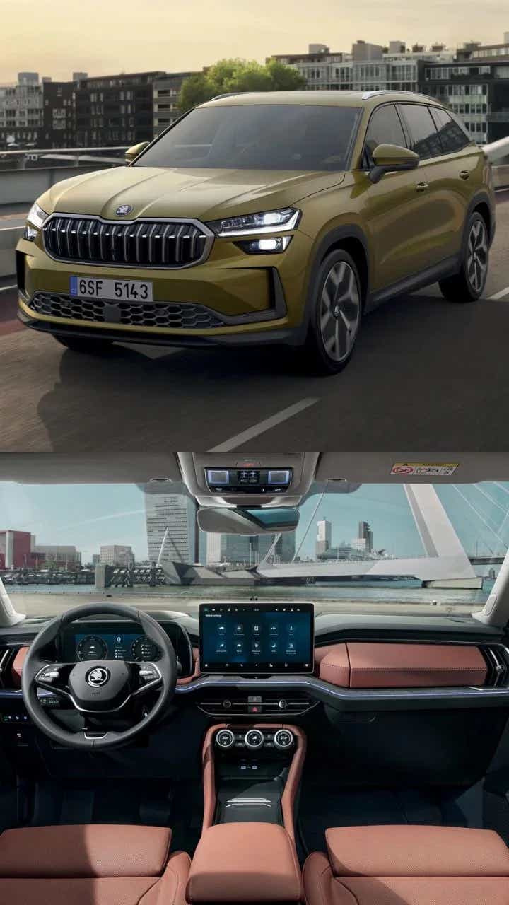 new 2025 skoda kodiaq india launch confirmed interior exterior