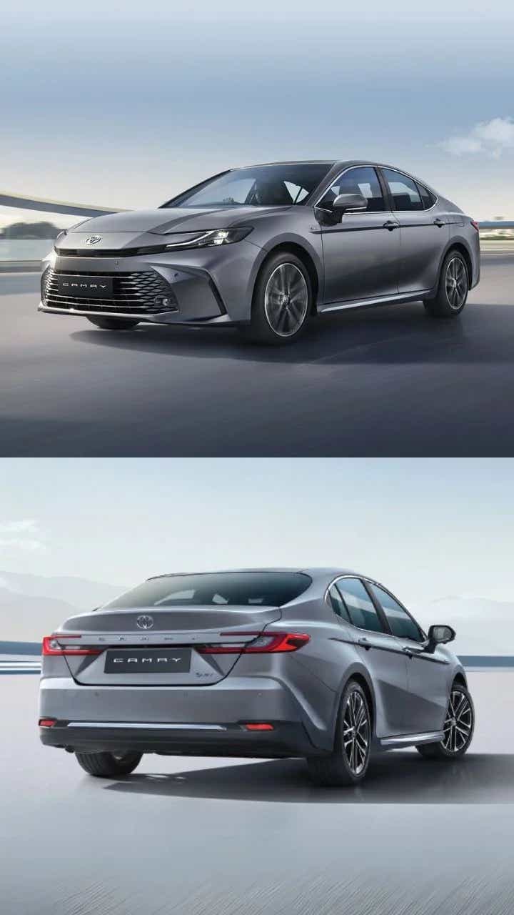 2025 toyota camry front rear design