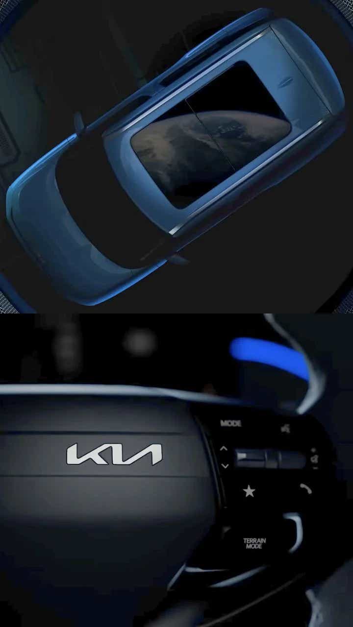 upcoming 2025 kia syros interior features teaser