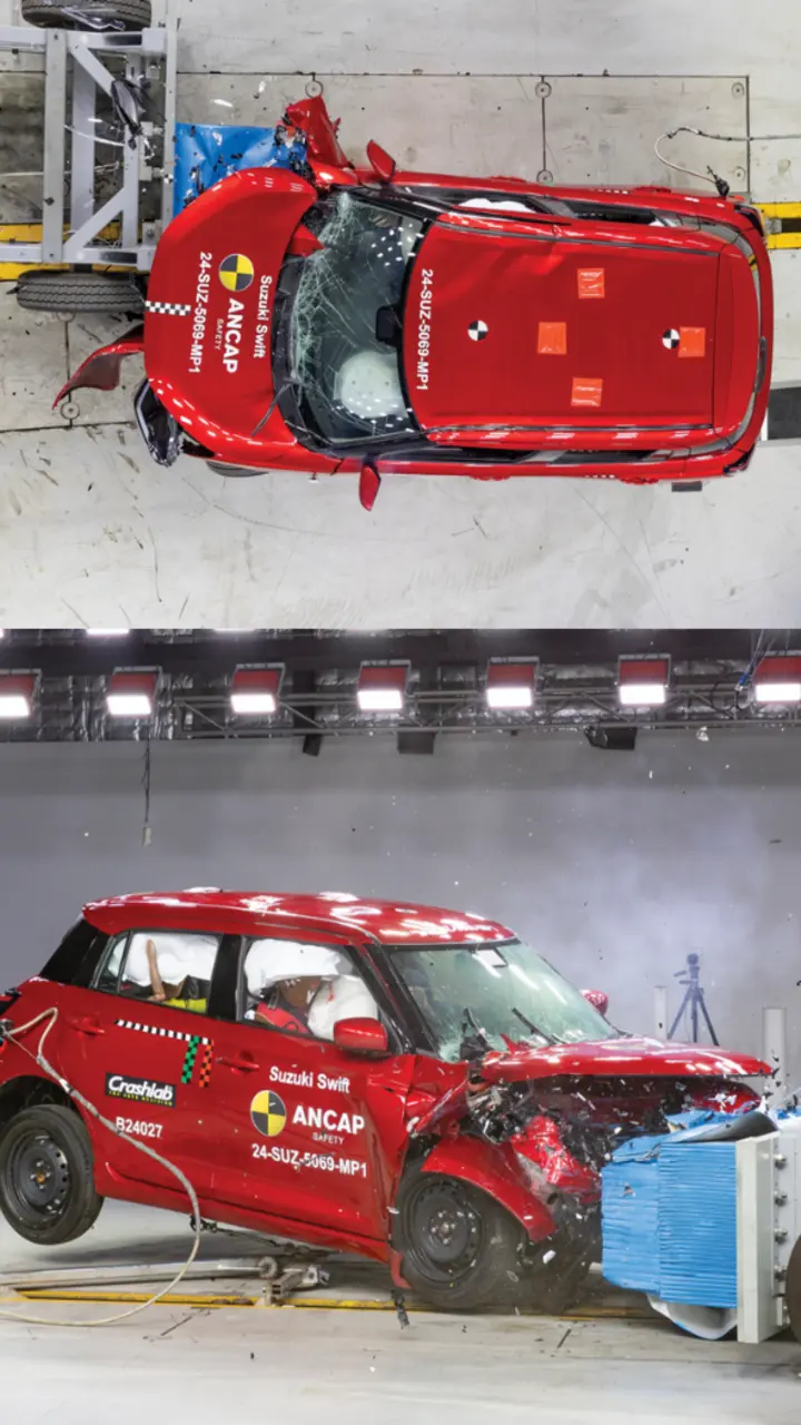 New Maruti Swift crash test