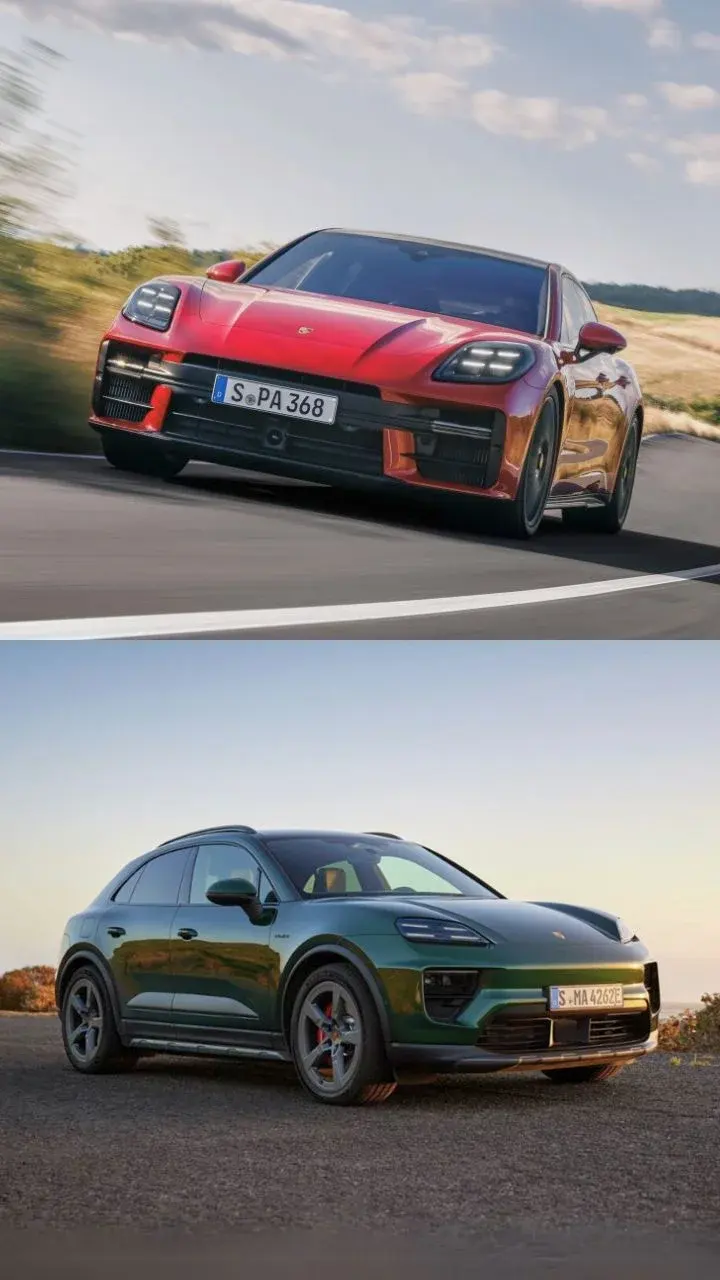 upcoming porsche cars in india bharat mobility auto expo 2025 macan ev panamera gts