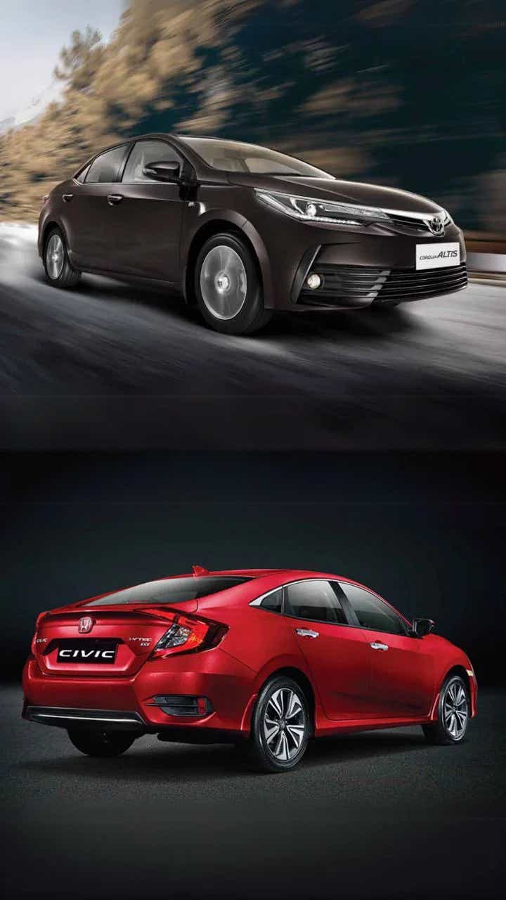 top 5 sedans we want back in india toyota corolla altis honda civi