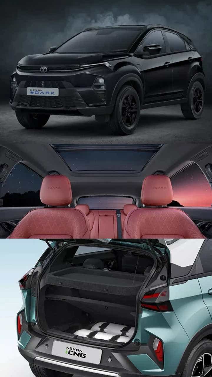 Tata Nexon CNG Red Dark Edition launched