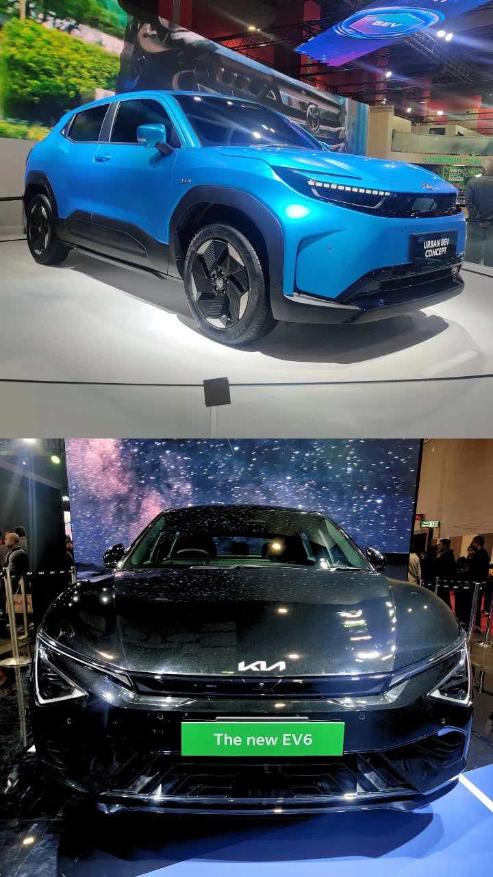 upcoming electric suvs in india 2025 cars toyota bev concept kia ev6 facelift aryan