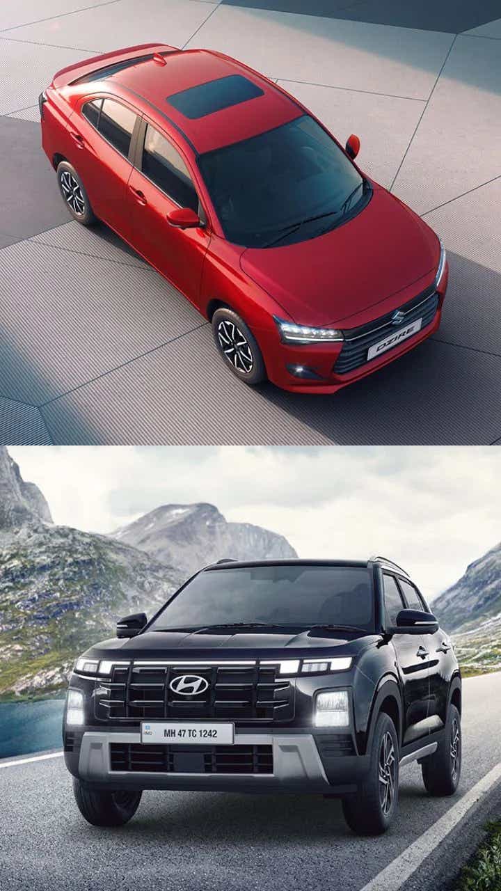 2025 maruti suzuki dzire hyundai creta best selling cars in india