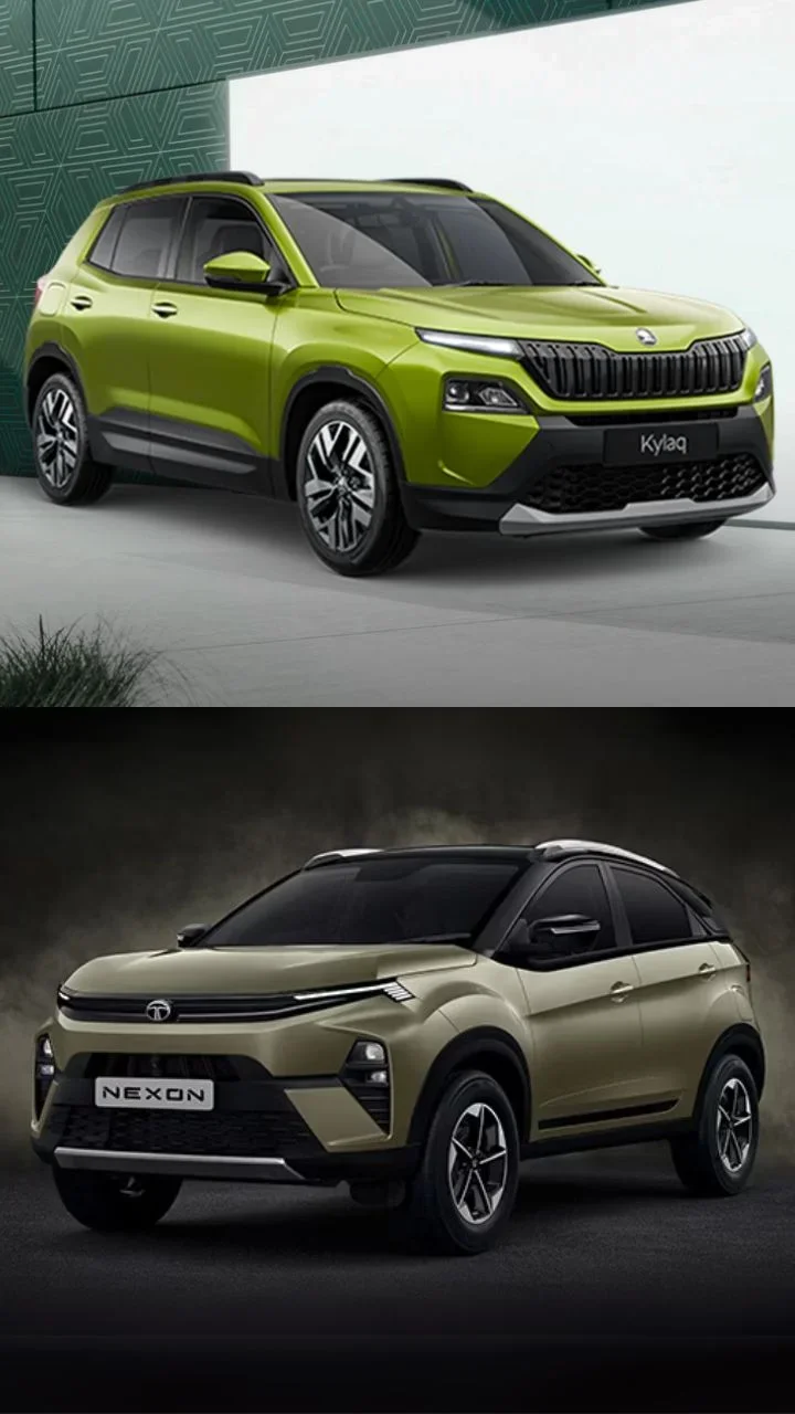 2025 skoda kylaq vs tata nexon mileage figures