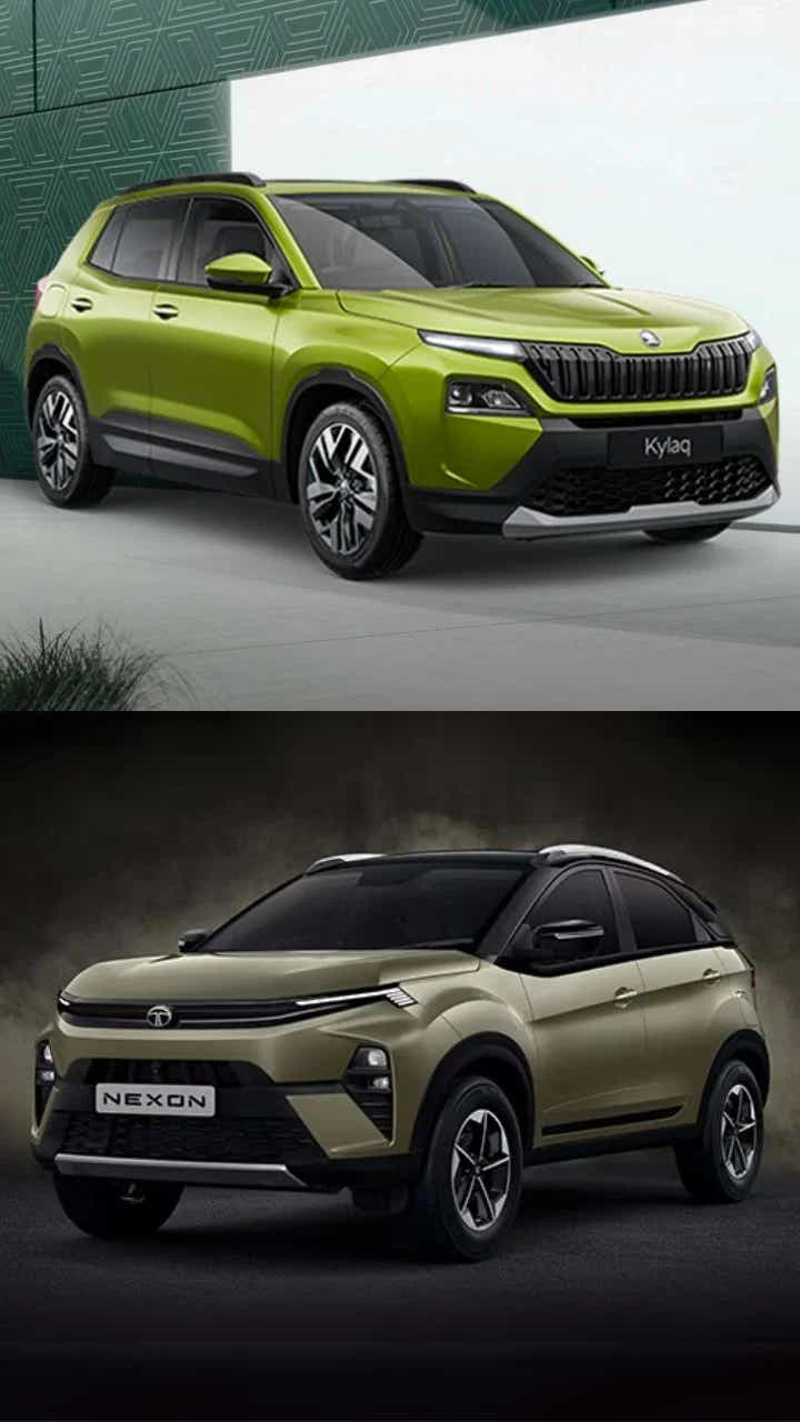 2025 skoda kylaq vs tata nexon mileage figures