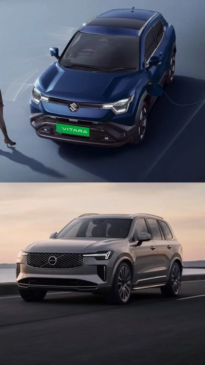 upcoming cars in india march 2025 maruti suzuki e vitara volvo xc90 facelift