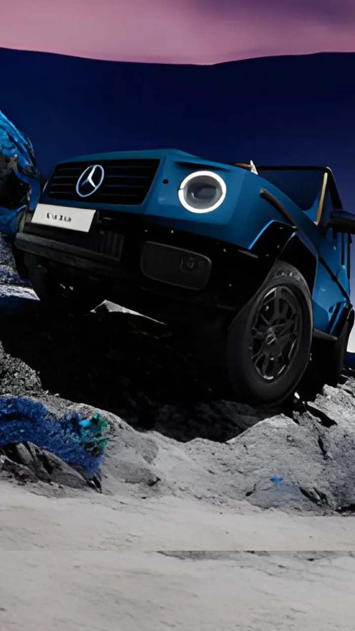 new Mercedes-Benz electric G 580 SUV wallpaper
