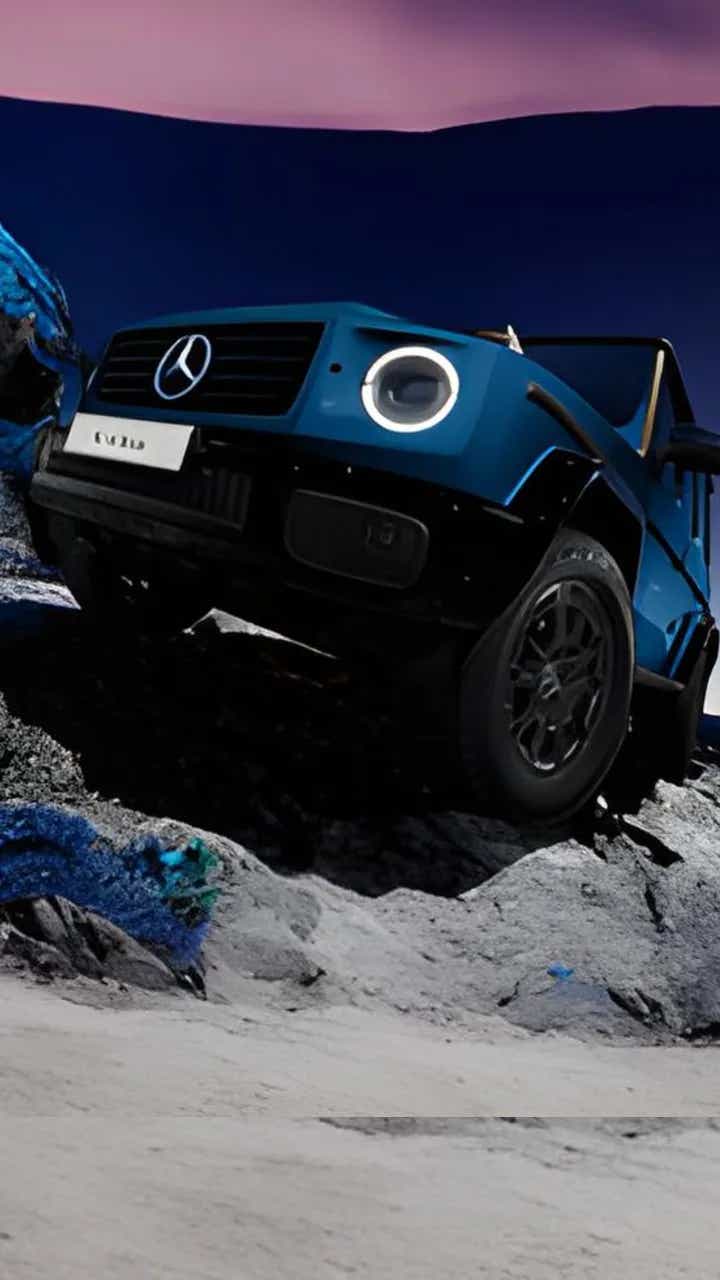 new Mercedes-Benz electric G 580 SUV wallpaper