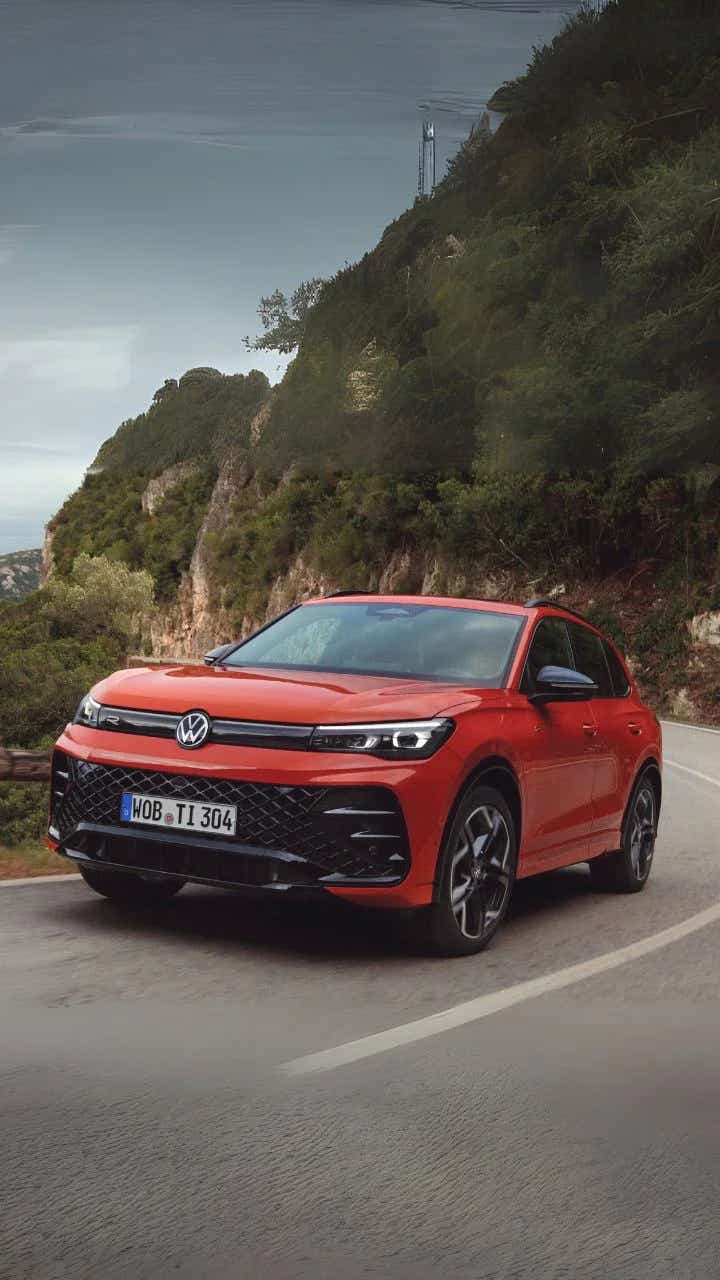 new upcoming 2025 volkswagen tiguan r-line suv india launch