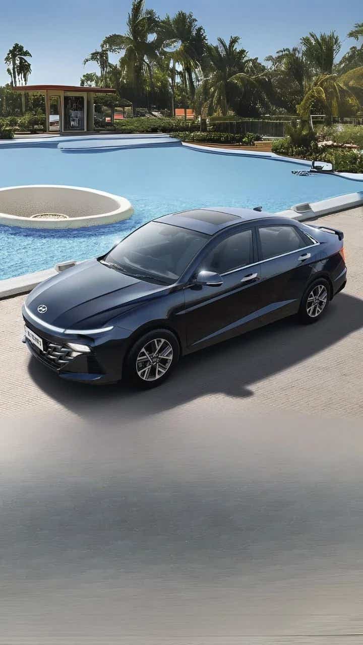 2025 hyundai verna top view blue