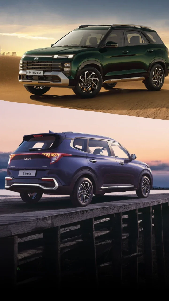 Kia Carens Vs Hyundai Alcazar mileage comparison