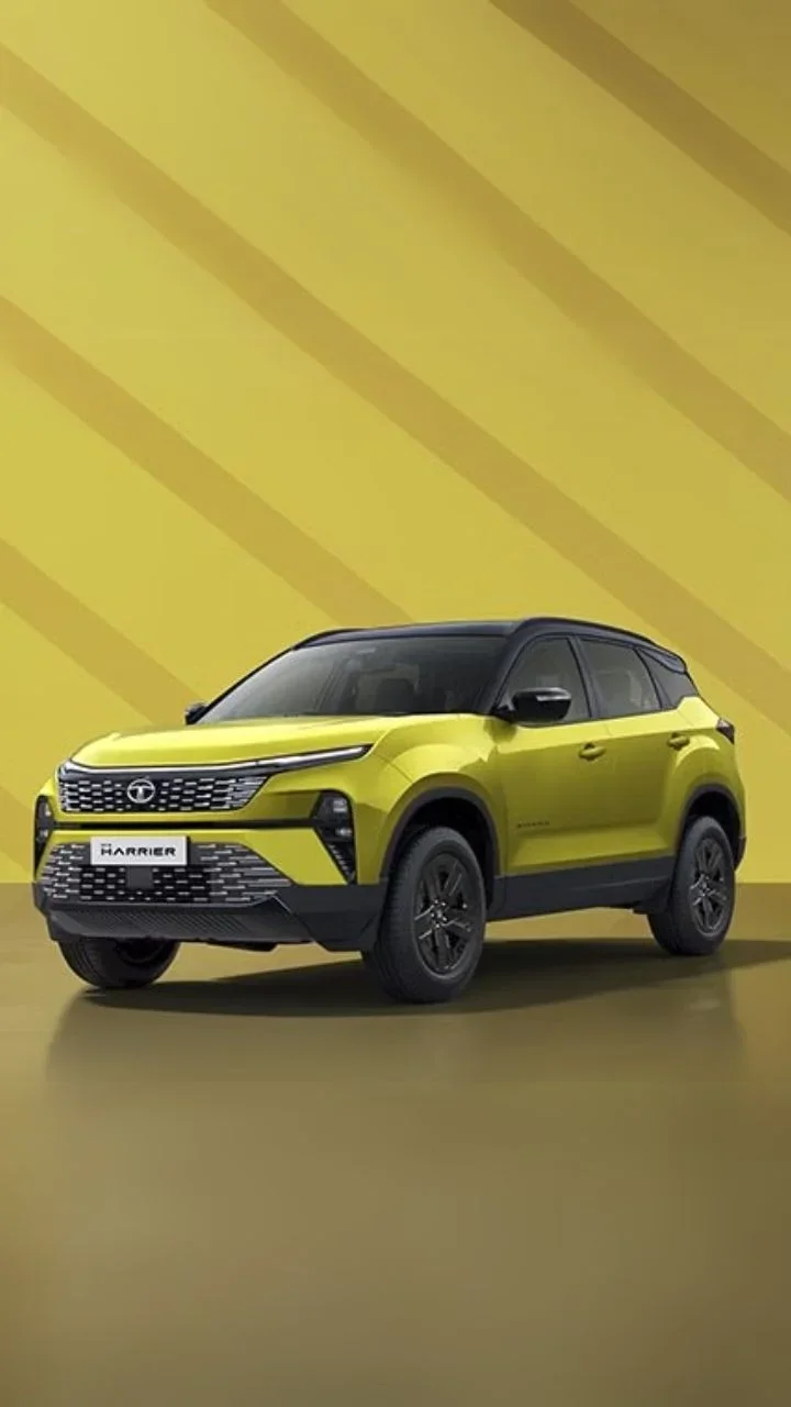 2025 tata harrier yellow suv diesel
