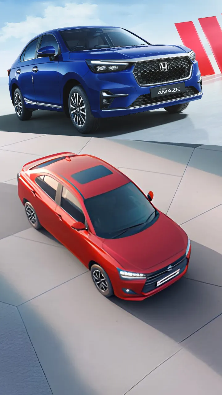 New Honda Amaze vs Maruti Suzuki Dzire comparison
