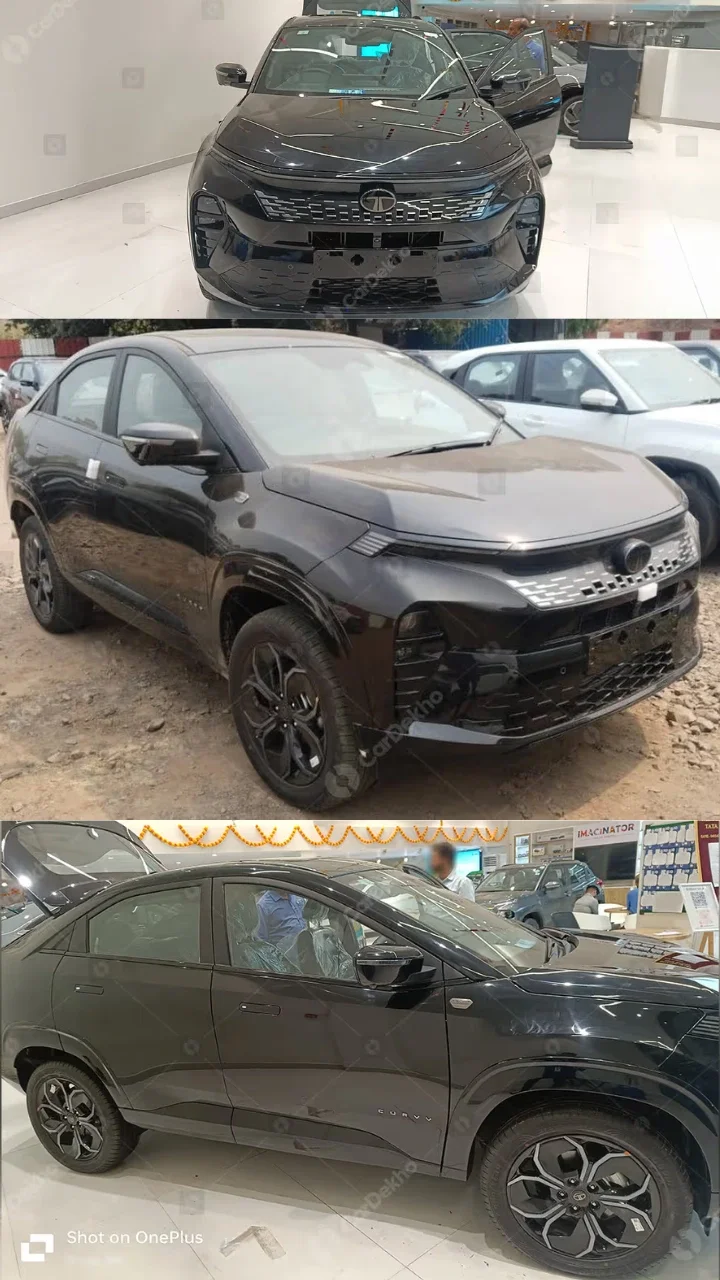 Tata Curvv Dark Edition reaches dealerships