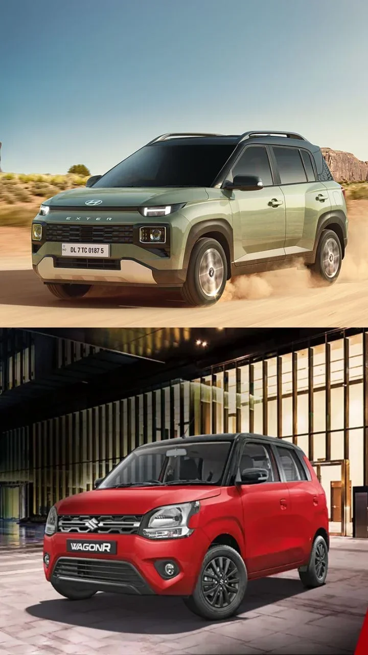 maruti suzuki wagon r cng vs hyundai exter cng price in india