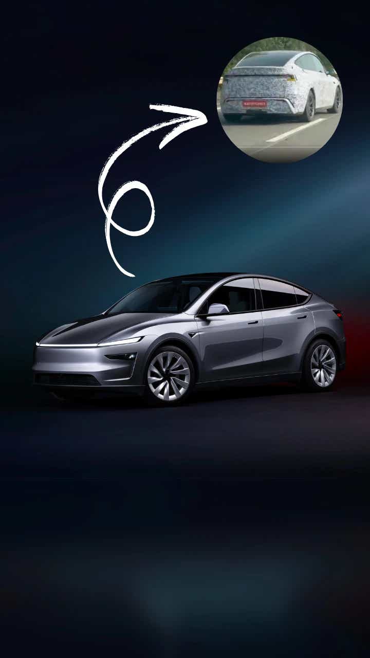 Tesla Model Y spotted on test