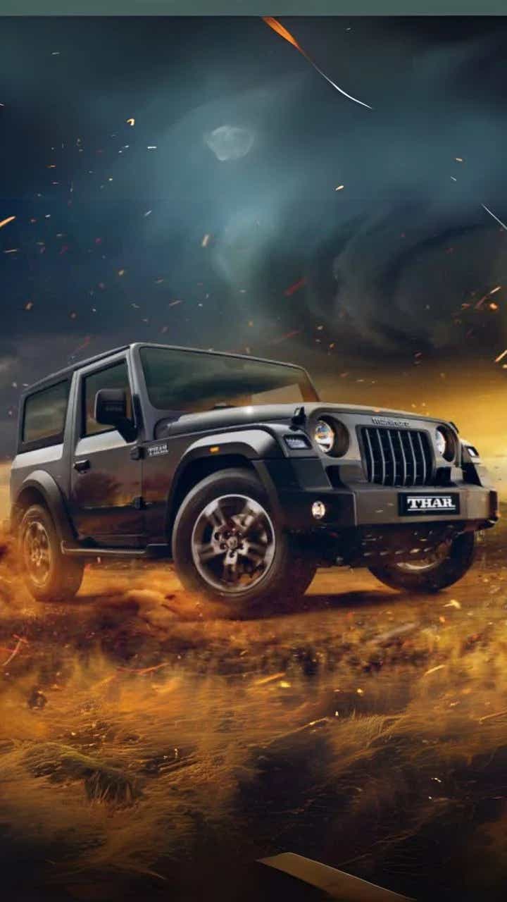 2025 mahindra thar 3-door grey