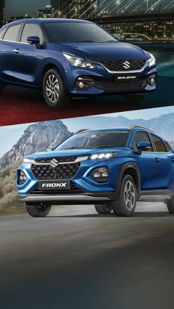 Maruti Suzuki Baleno Vs Maruti Suzuki Fronx comparison