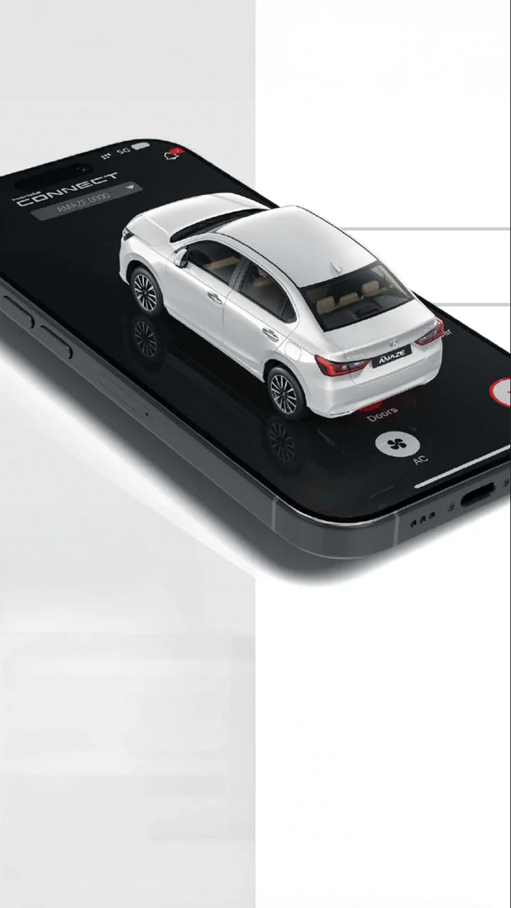Honda Amaze connected car features