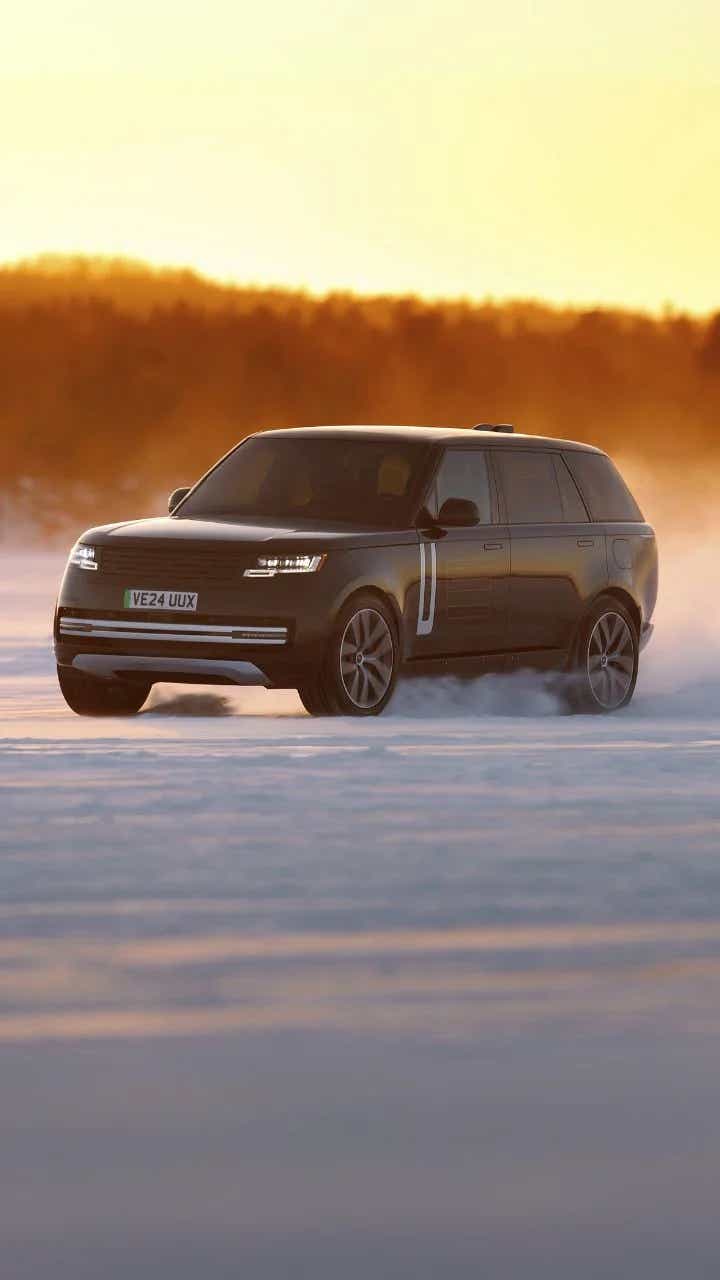 upcoming new range rover electric suv test images