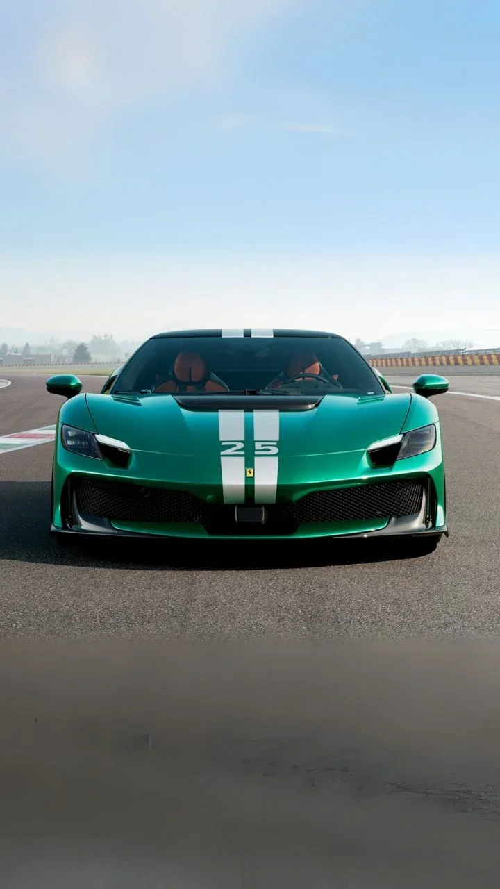 new 2025 ferrari 296 speciale front view sv