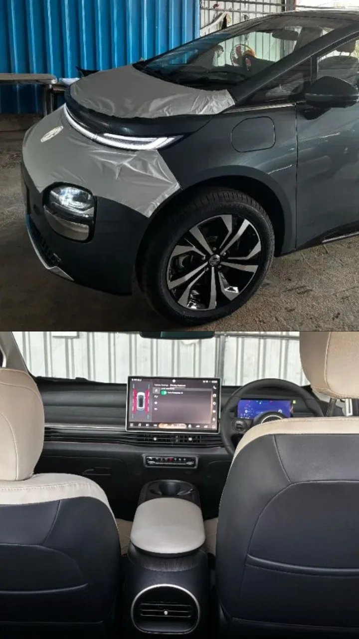 2025 MG Windsor EV Pro images leaked