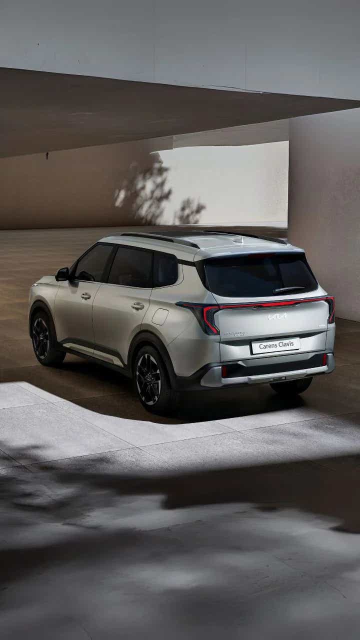 upcoming kia carens clavis led lights design alloy wheels